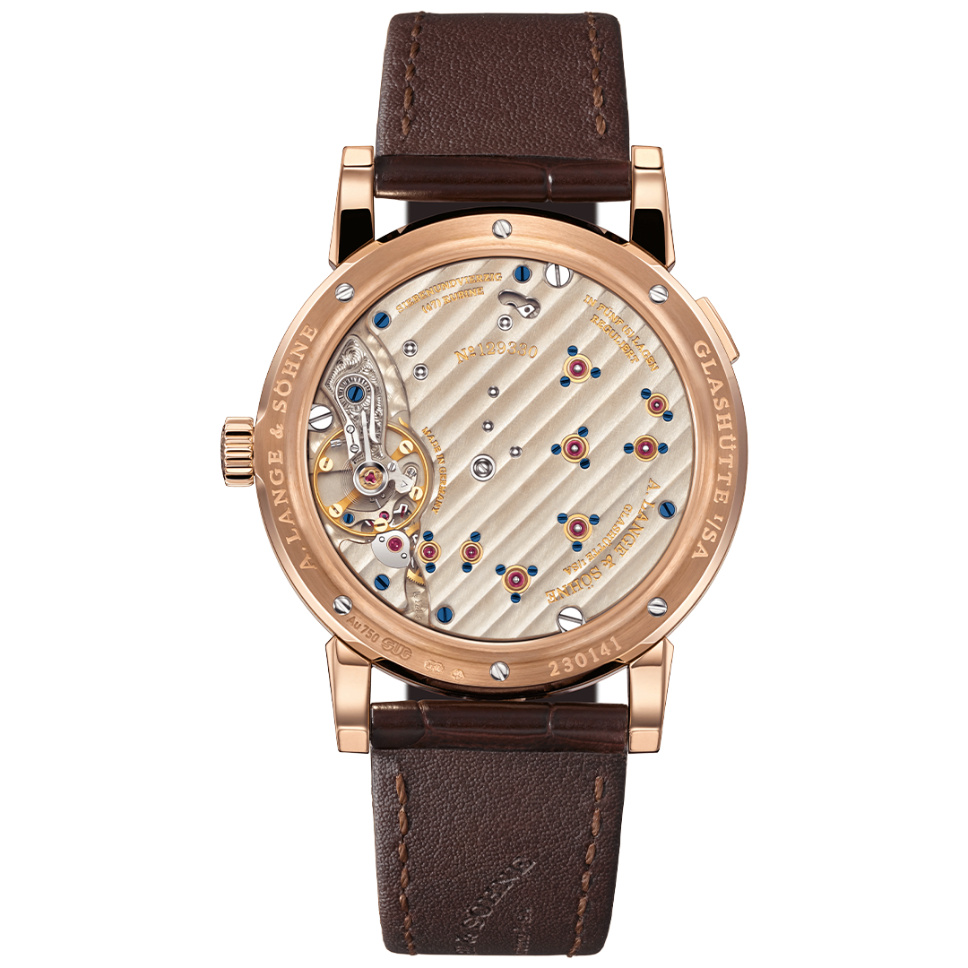 Watch in rose gold LANGE 1 MOON PHASE A lange sohne