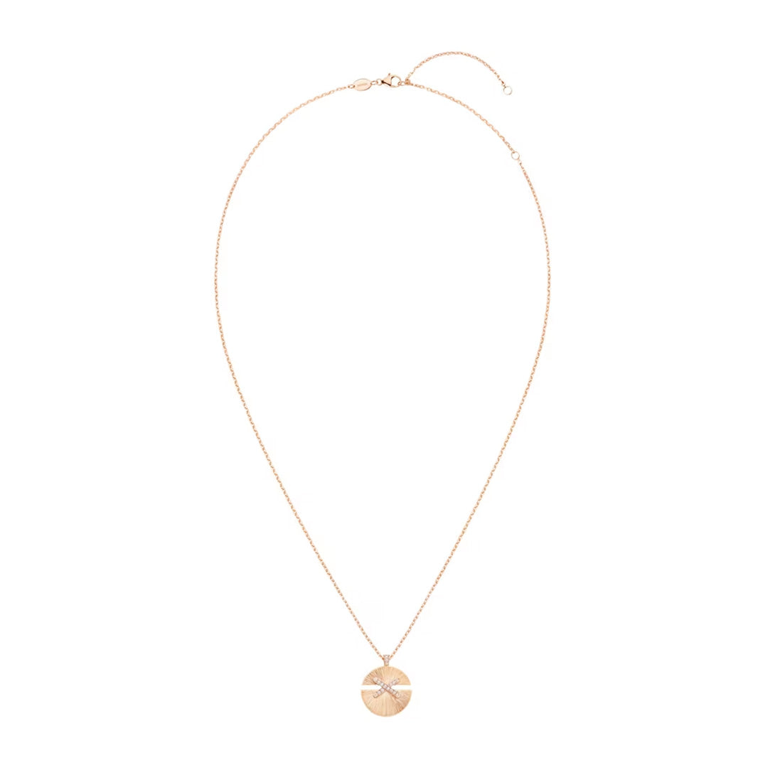 Gioiello in oro rosa Collana modello medio Jeux de Liens Harmony Chaumet