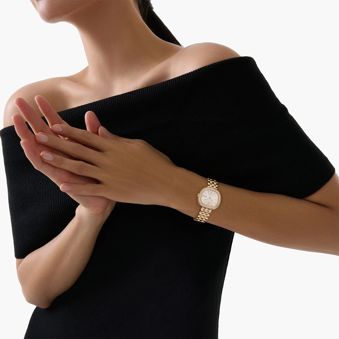 Orologio in oro rosa Sixtie Piaget