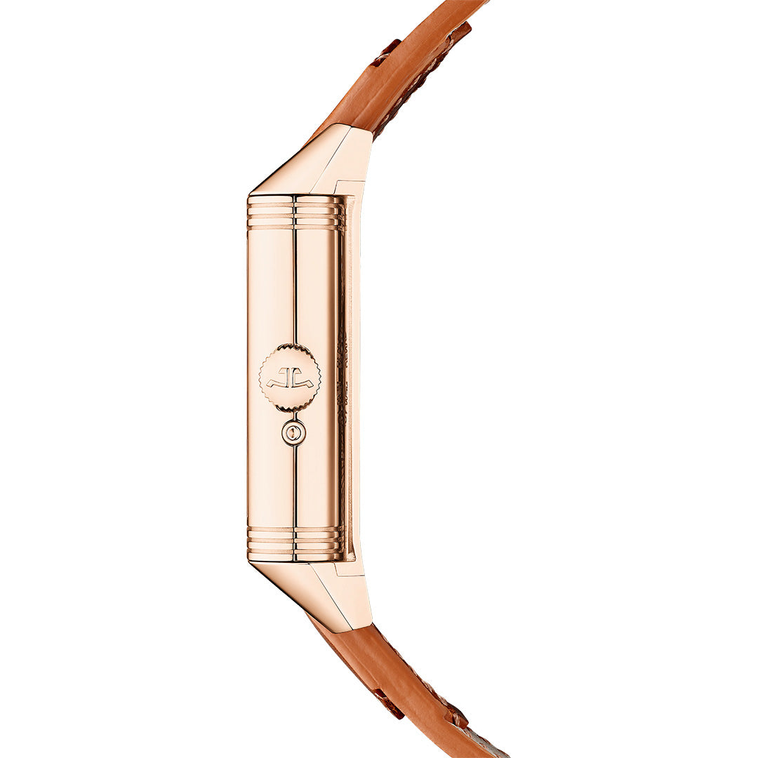 Orologio in oro rosa Reverso Tribute Geographic Jaeger-lecoultre