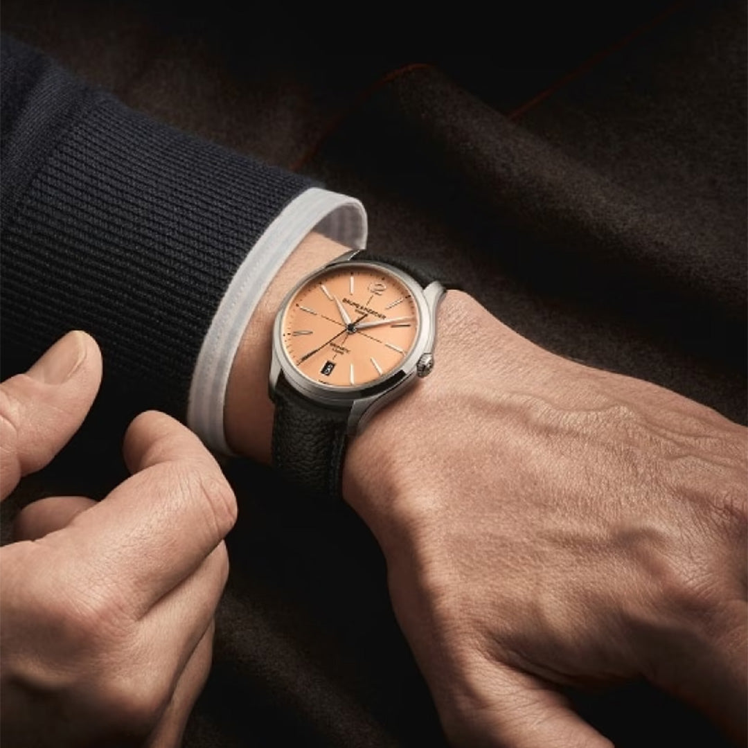 Watch in steel Clifton Baume et mercier