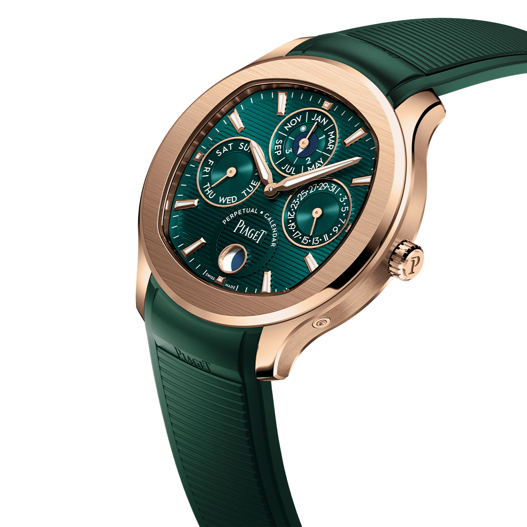 Orologio in oro rosa Piaget Polo Perpetual Calendar Ultra-Thin Piaget