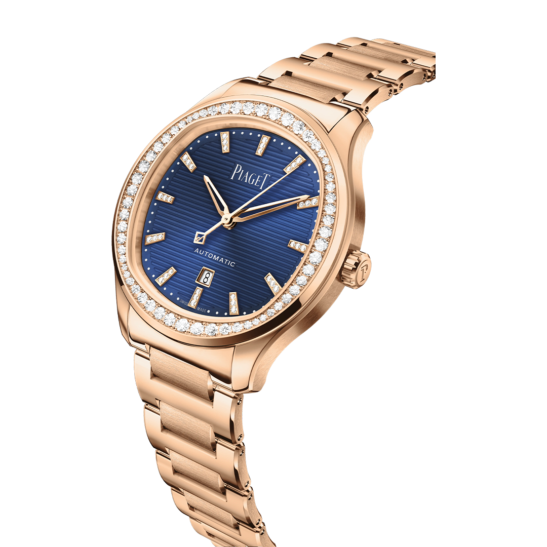 Orologio in oro rosa Polo Date Piaget