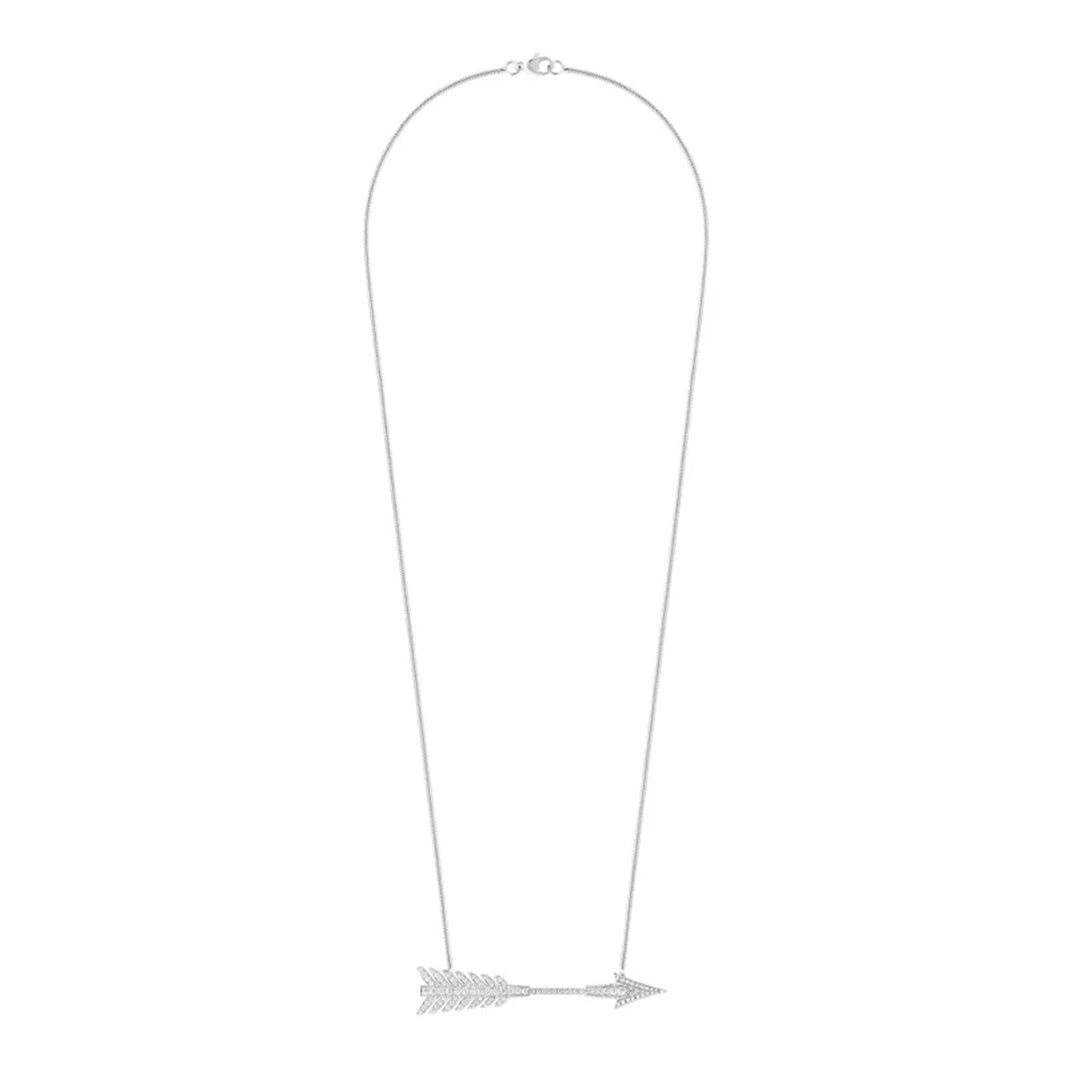 Gioiello in oro bianco Collana Flèche Boucheron