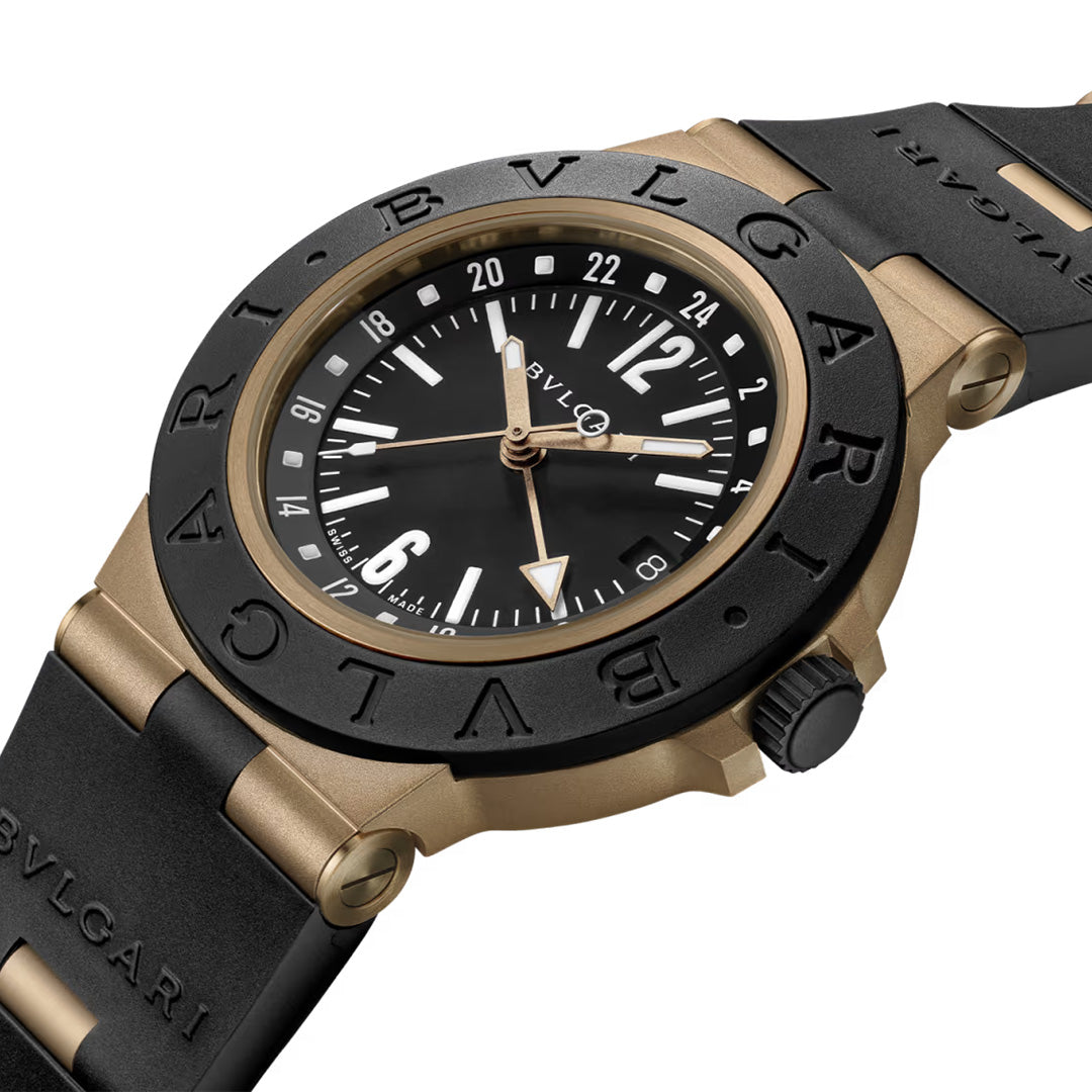 Watch in bronze Bvlgari Aluminium Bulgari