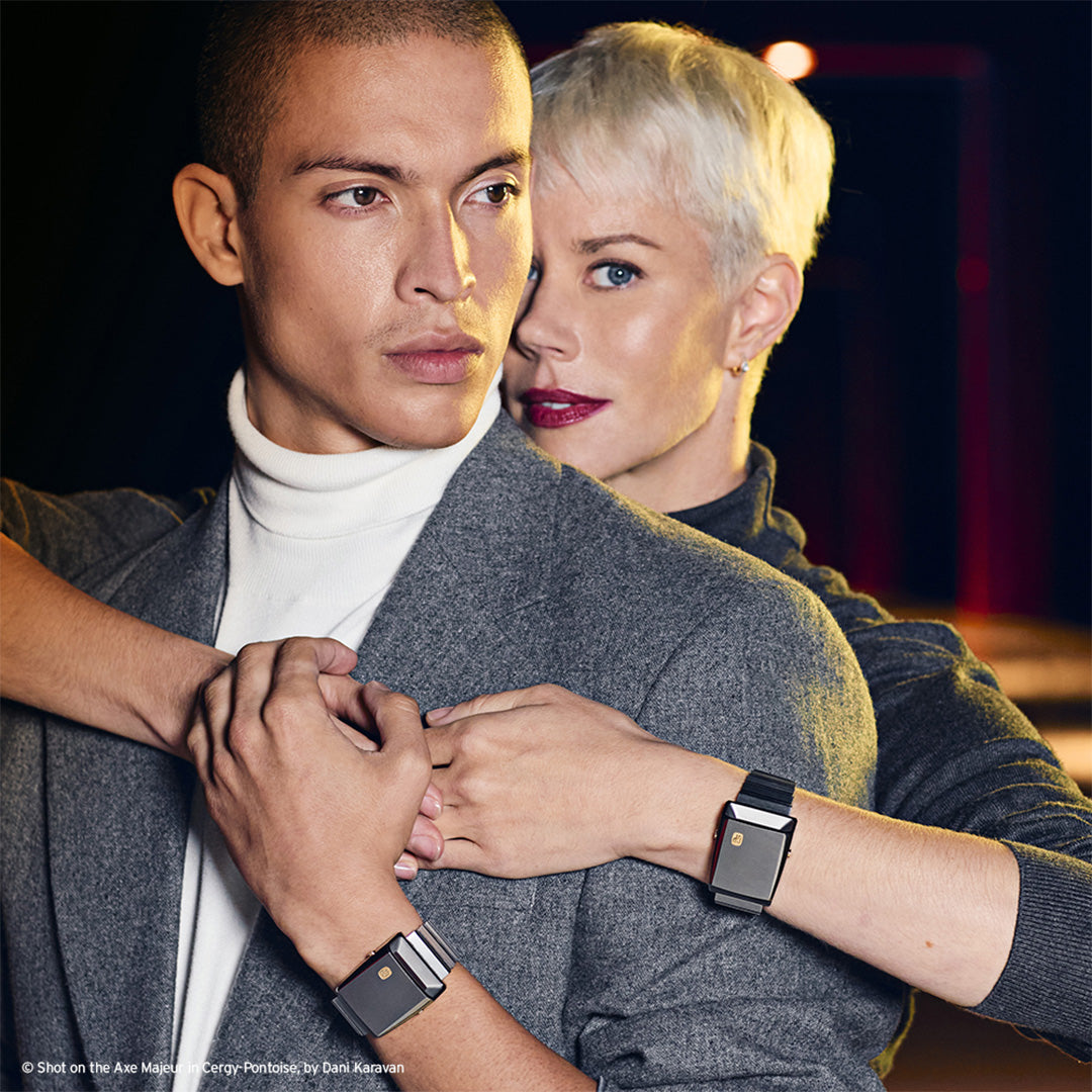 Watch in ceramic and titanium Casquette 2.0 Titanium & Gold Girard perregaux