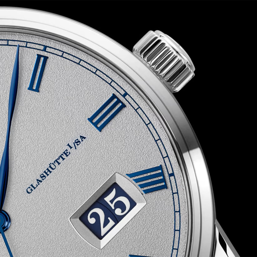 Watch in steel Senator Excellence Panorama Date Moon Phase Glashutte original