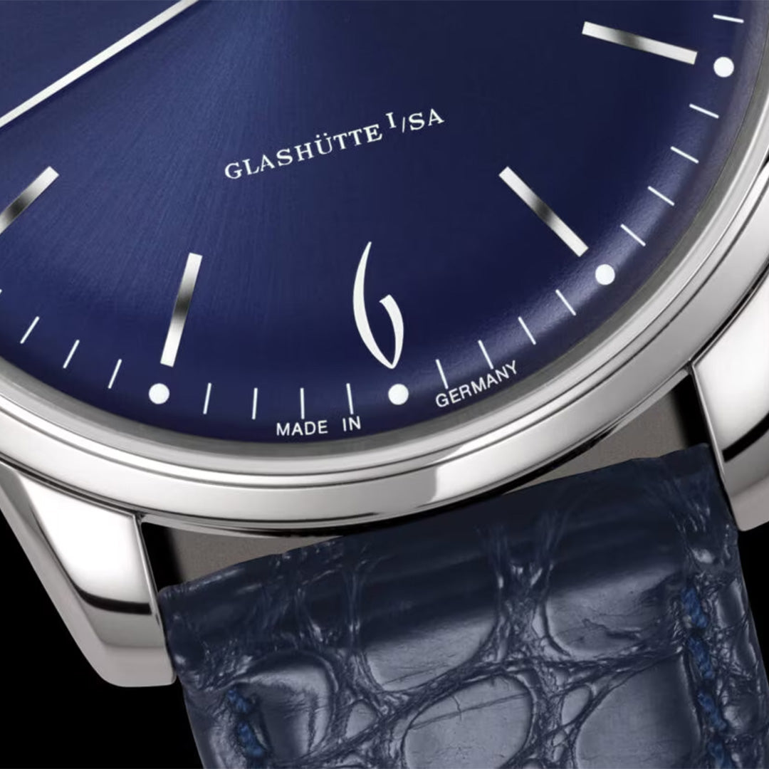 Orologio in acciaio Sixties Glashutte original
