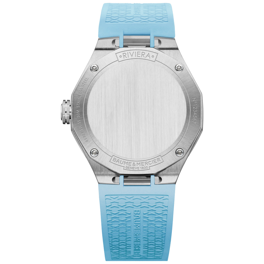 Watch in steel Riviera Baume et mercier
