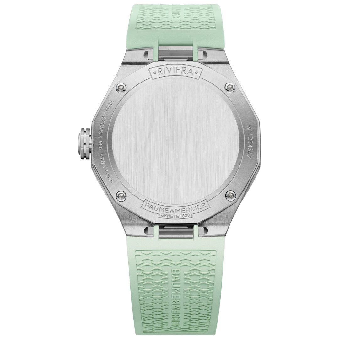 Watch in steel Riviera Baume et mercier