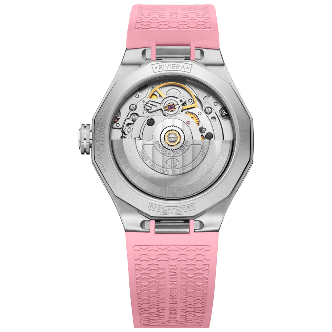 Watch in steel Riviera Baume et mercier