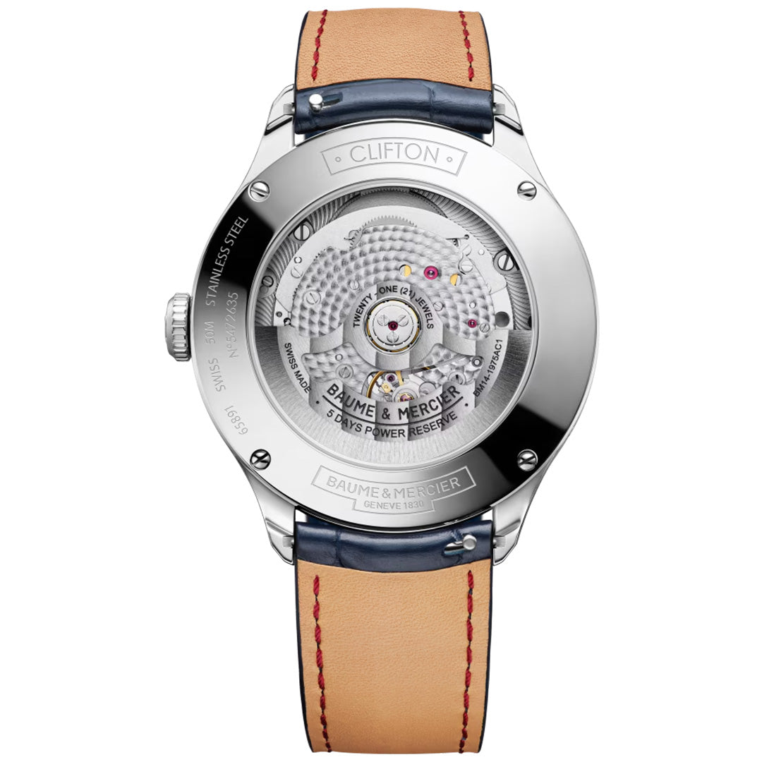 Watch in steel Clifton Baume et mercier