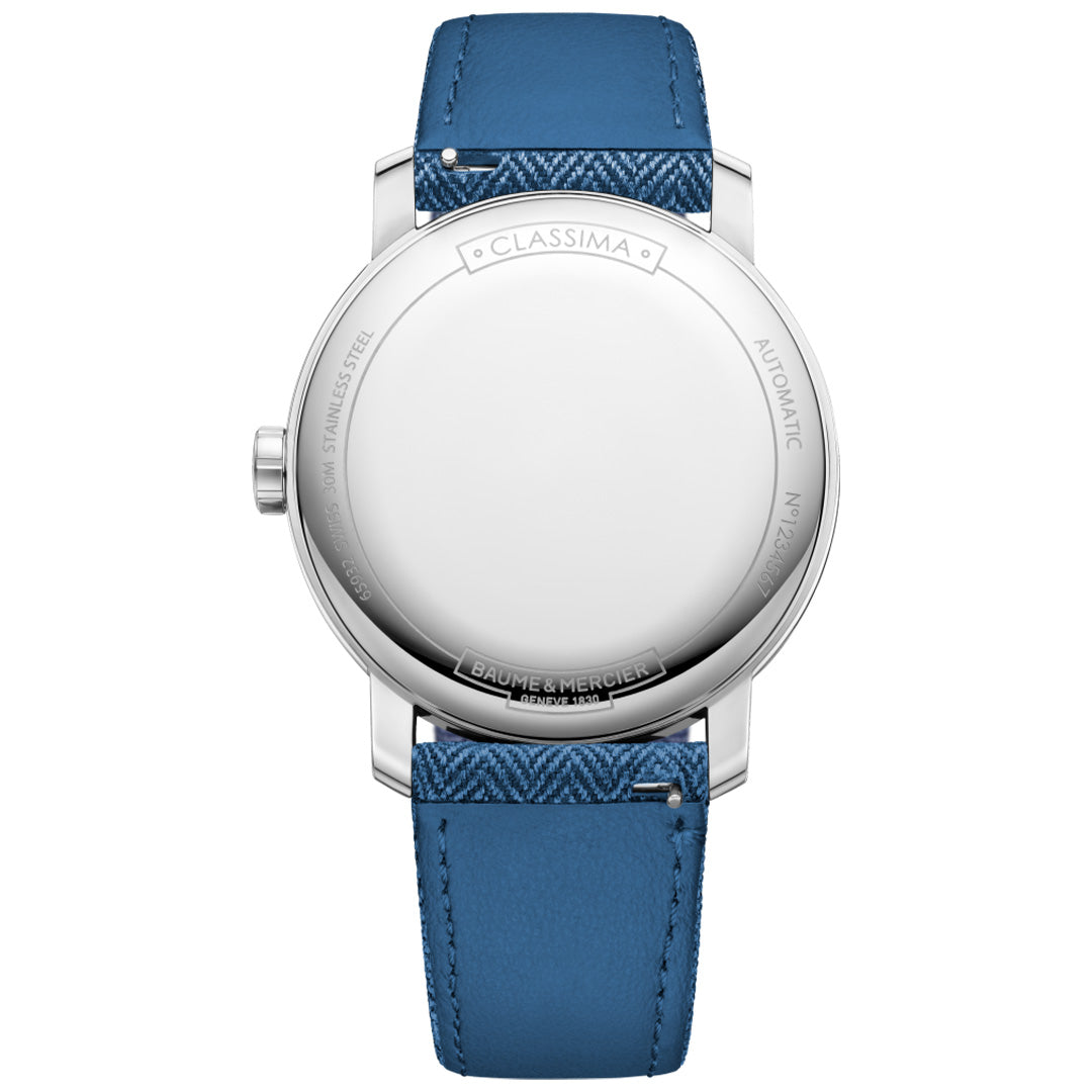 Watch in steel Classima Baume et mercier