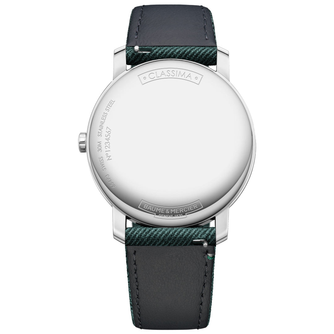 Watch in steel Classima Baume et mercier