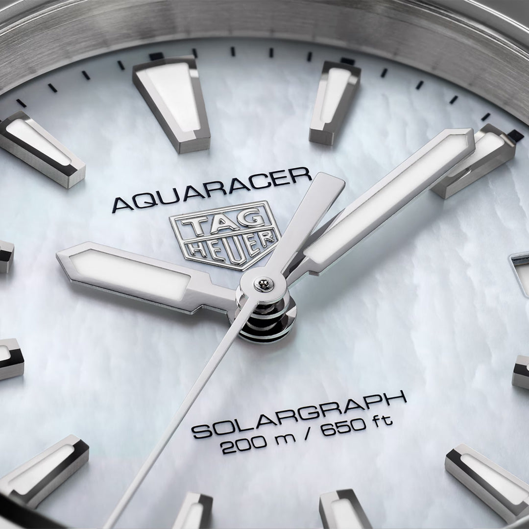 Orologio in acciaio Aquaracer Professional 200 Solargraph Tag heuer