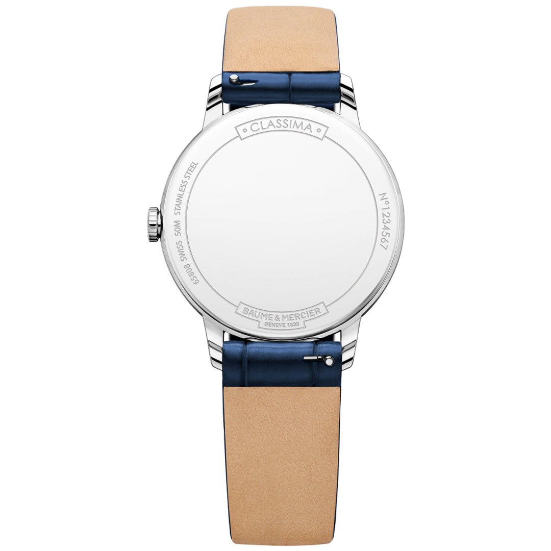 Watch in steel Classima Baume et mercier