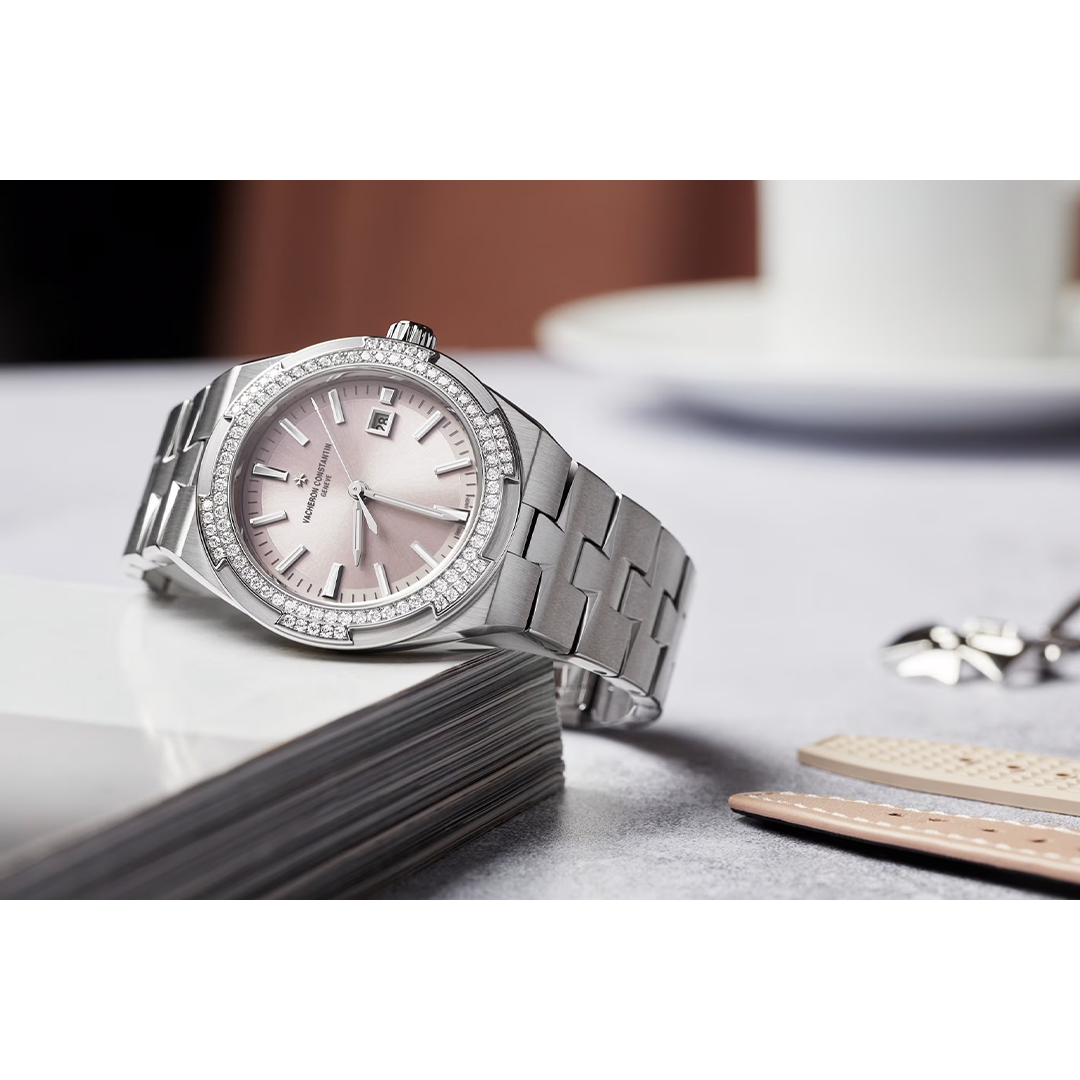 Watch in steel Overseas Self-Winding Vacheron constantin