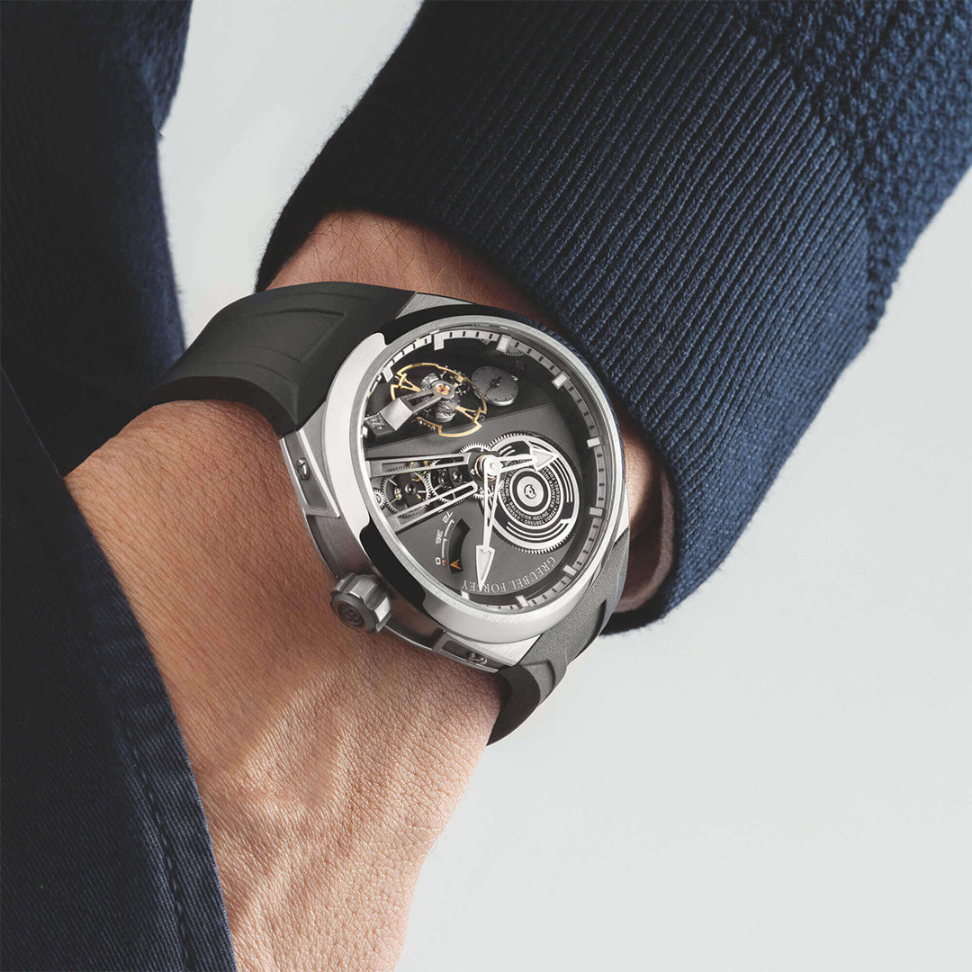 Watch in titanium Balancier Convexe S2 Greubel forsey