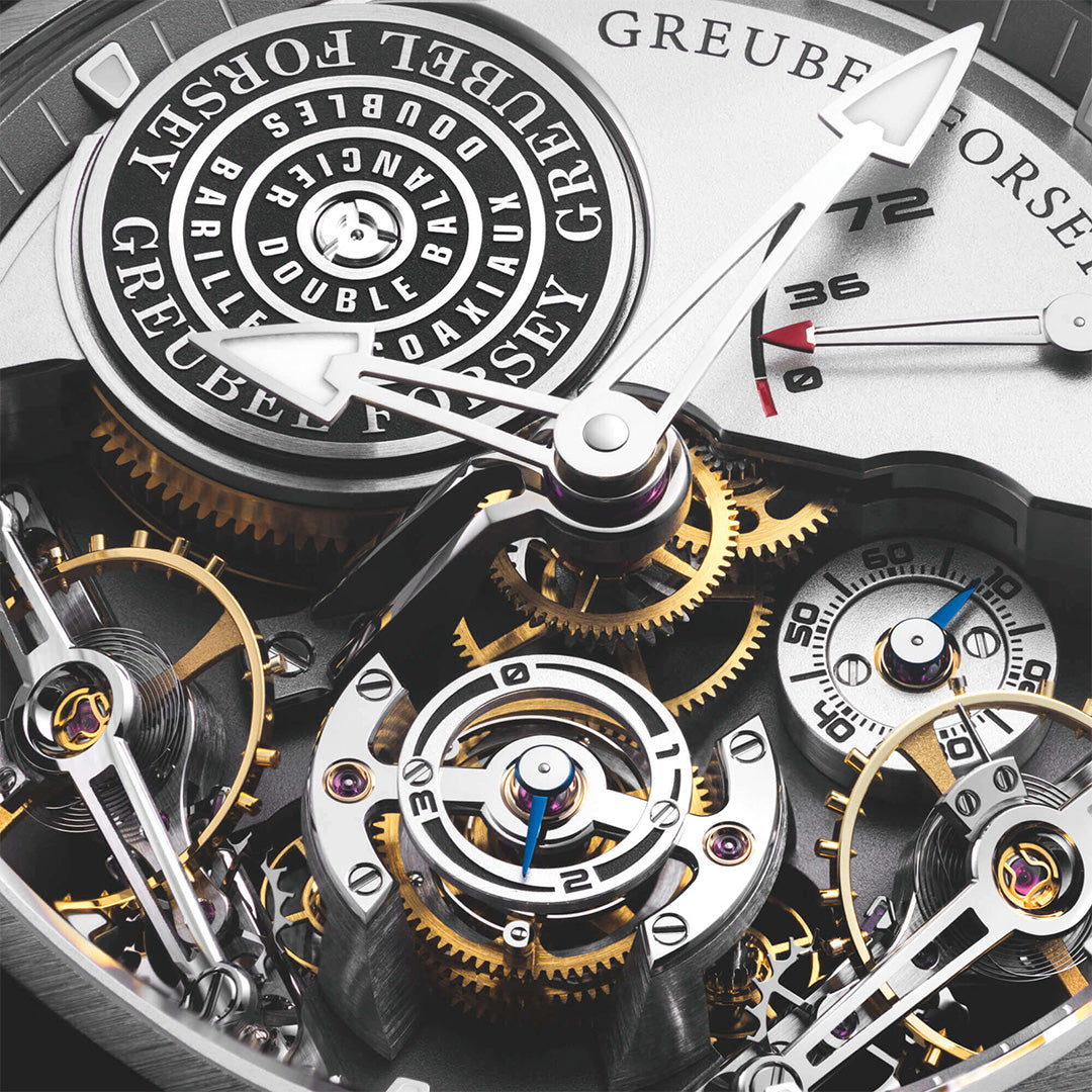 Watch in titanium Double Balancier Convexe Greubel forsey