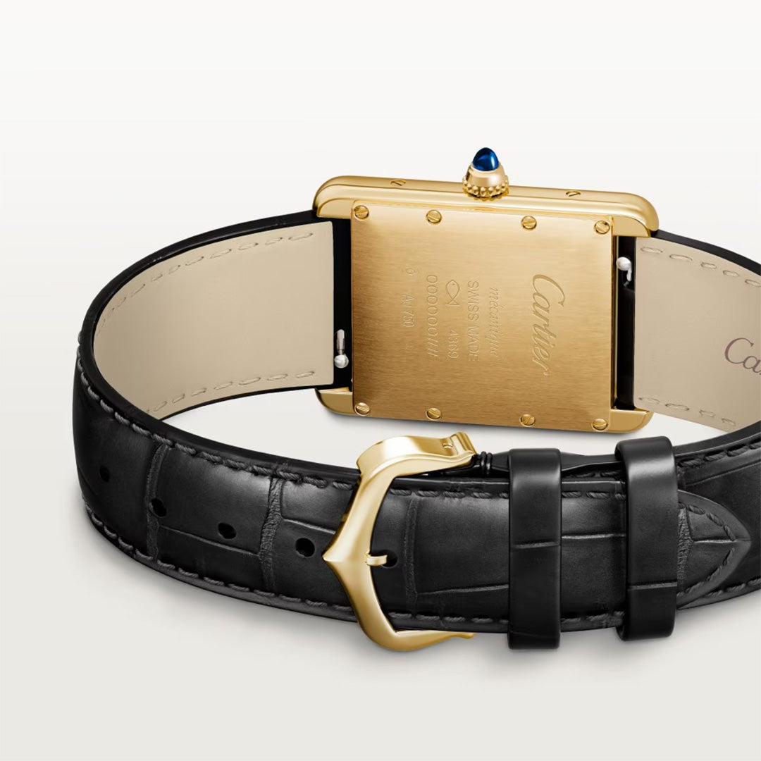 Orologio in oro giallo Tank Louis Cartier