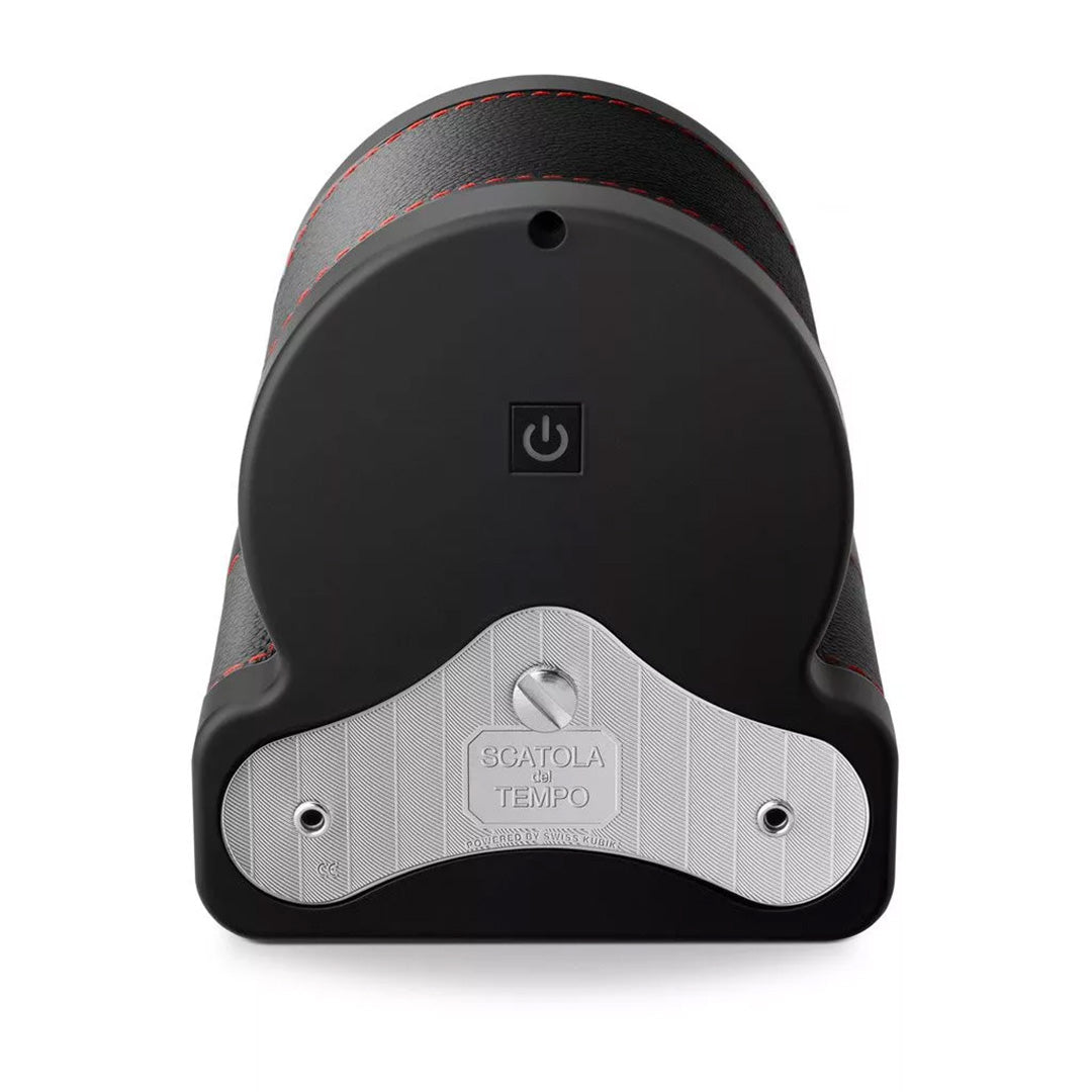 Accessorio in panama leather Rotor One Black/Red Leather Scatola del tempo