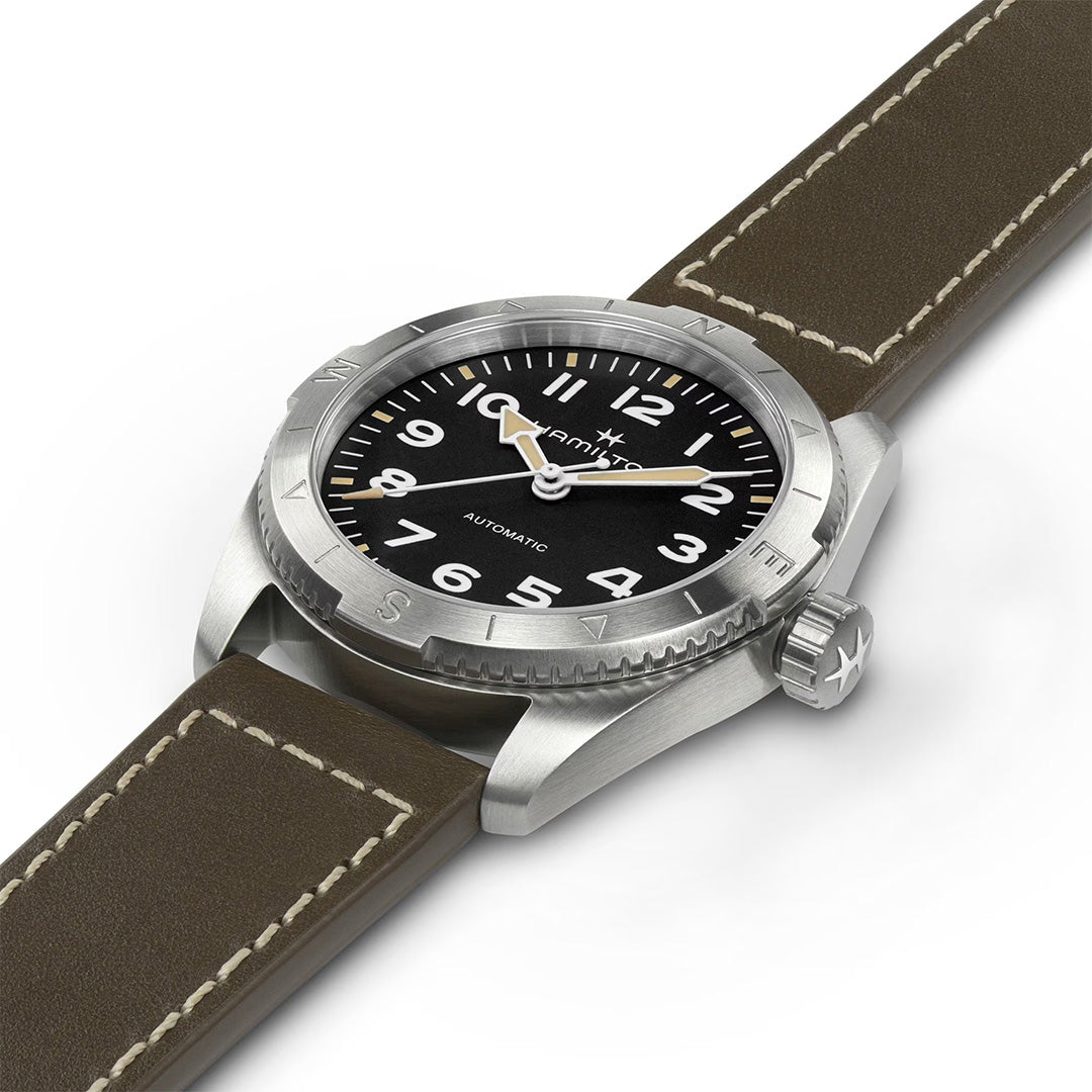 Orologio in acciaio Khaki Field Expedition Auto Hamilton