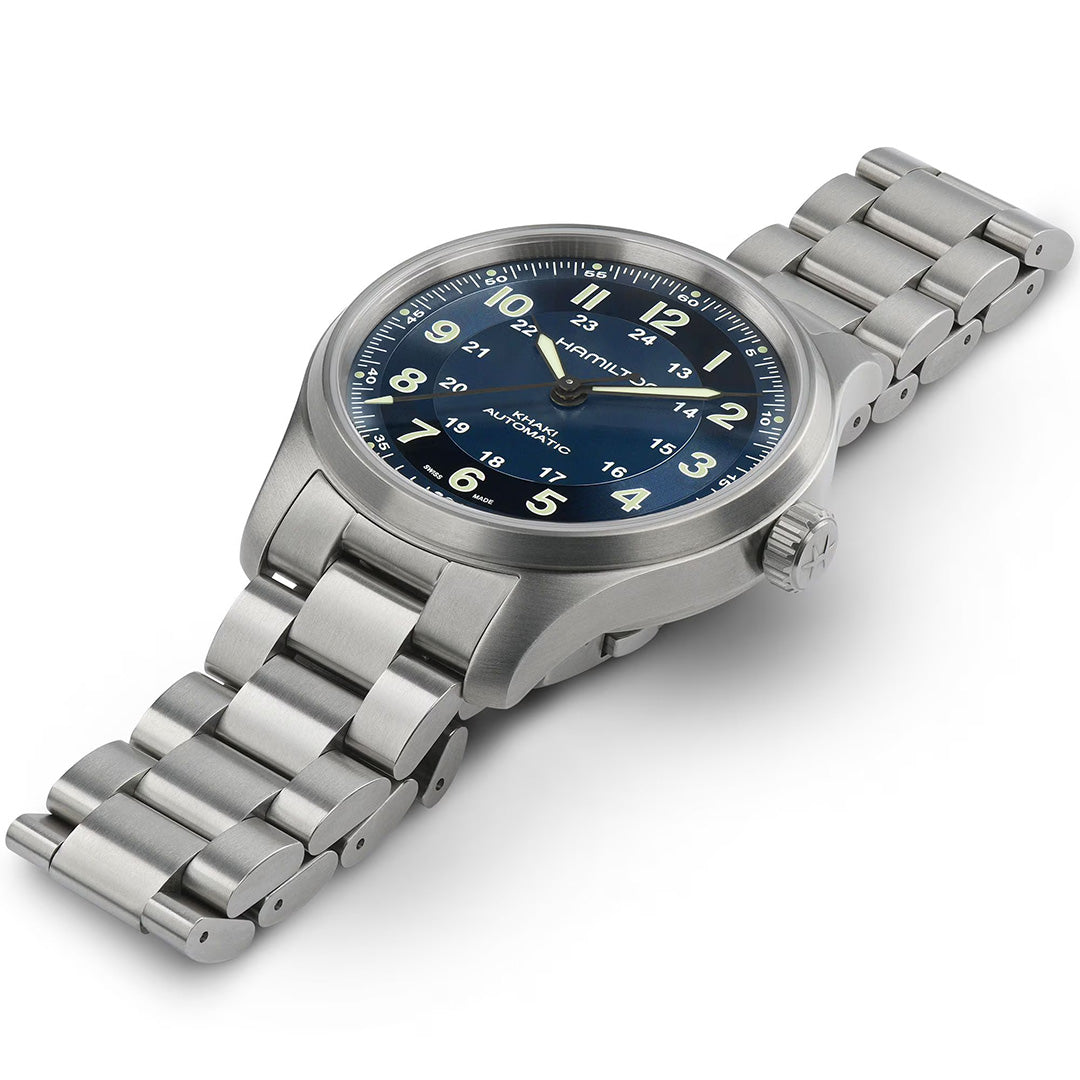 Watch in titanium Khaki Field Titanium Auto Hamilton