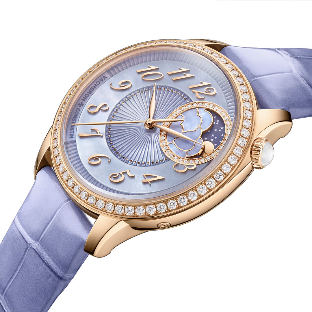 Watch in rose gold Égérie Moon Phase Vacheron constantin