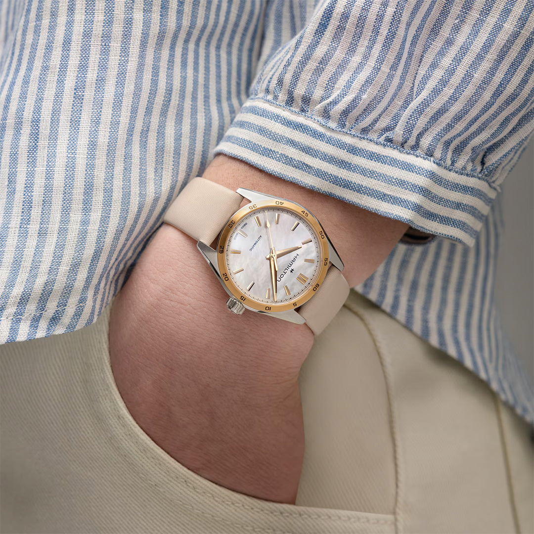 Orologio in acciaio Jazzmaster Performer Auto Hamilton