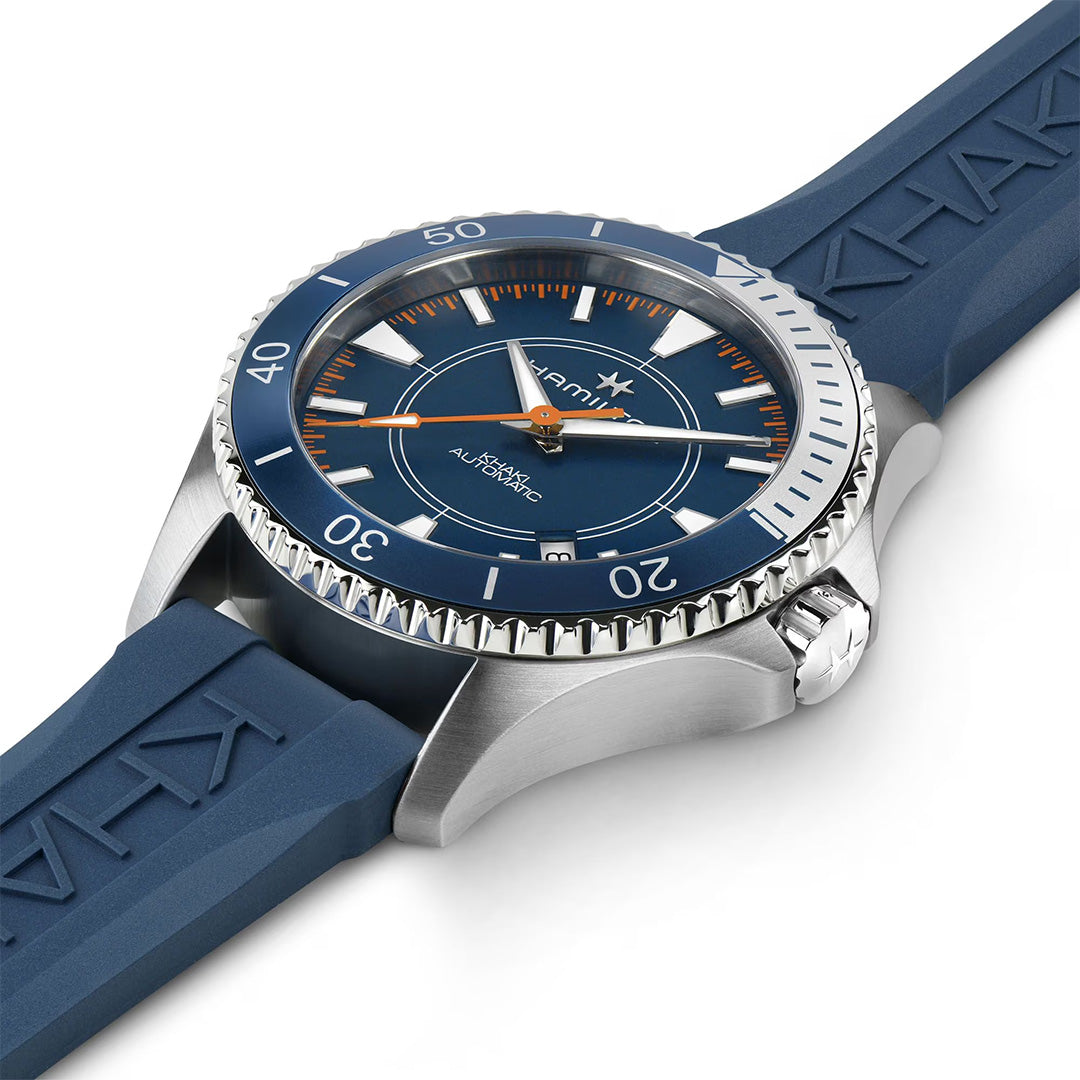 Watch in steel Khaki Navy Scuba Auto Syroco Special Edition Hamilton
