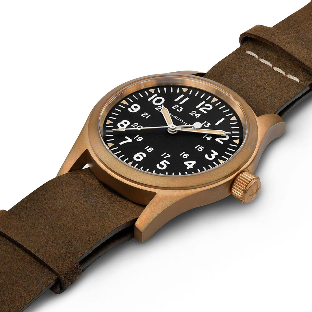 Orologio in bronzo Khaki Field Mechanical Bronze Hamilton