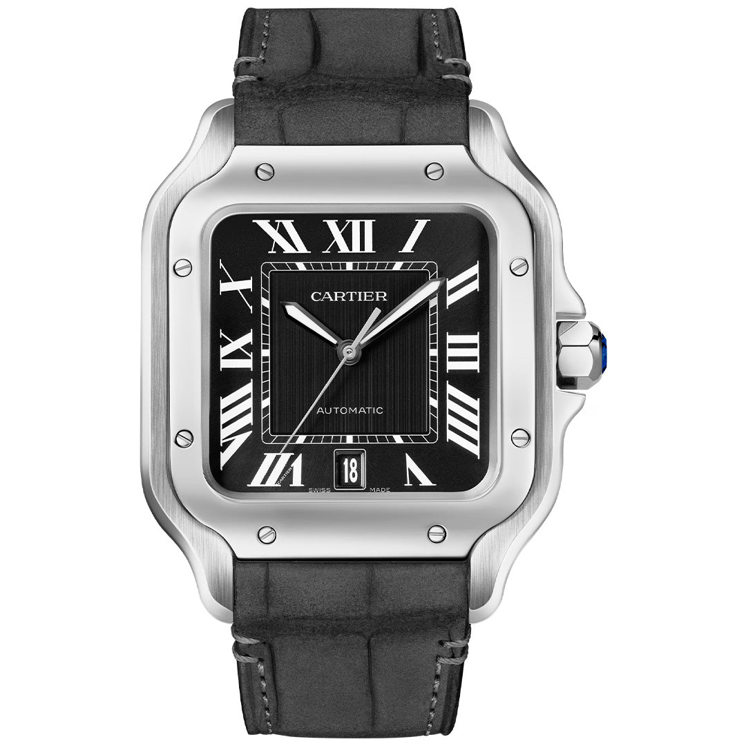 Watch in steel Santos de Cartier Cartier