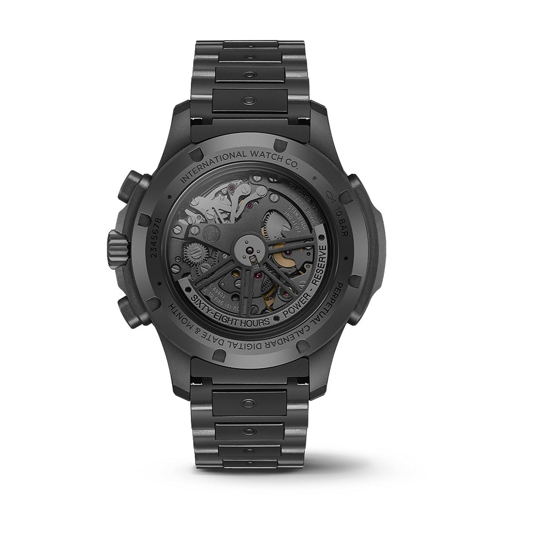 Watch in ceratanium Pilot’s Watch Performance Chronograph Perpetual Calendar Digital Date-Month Iwc