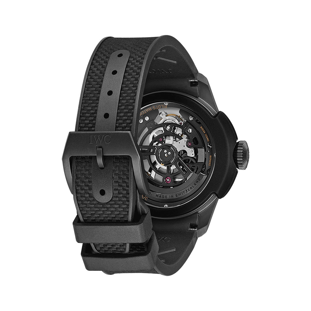 Orologio in ceratanium Big Pilot’s Watch Shock Absorber Tourbillon Skeleton XPL Iwc