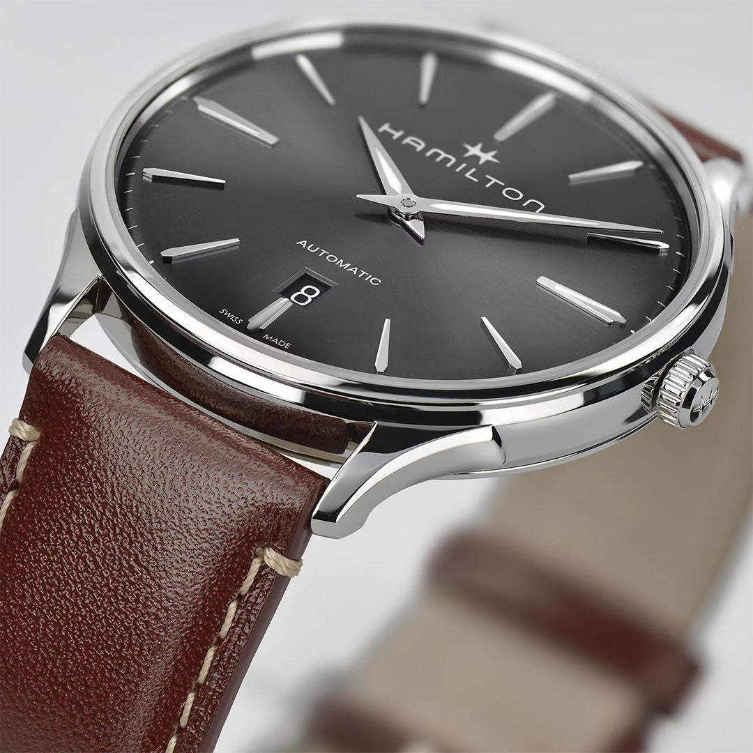 Orologio in acciaio Jazzmaster Thinline Auto Hamilton