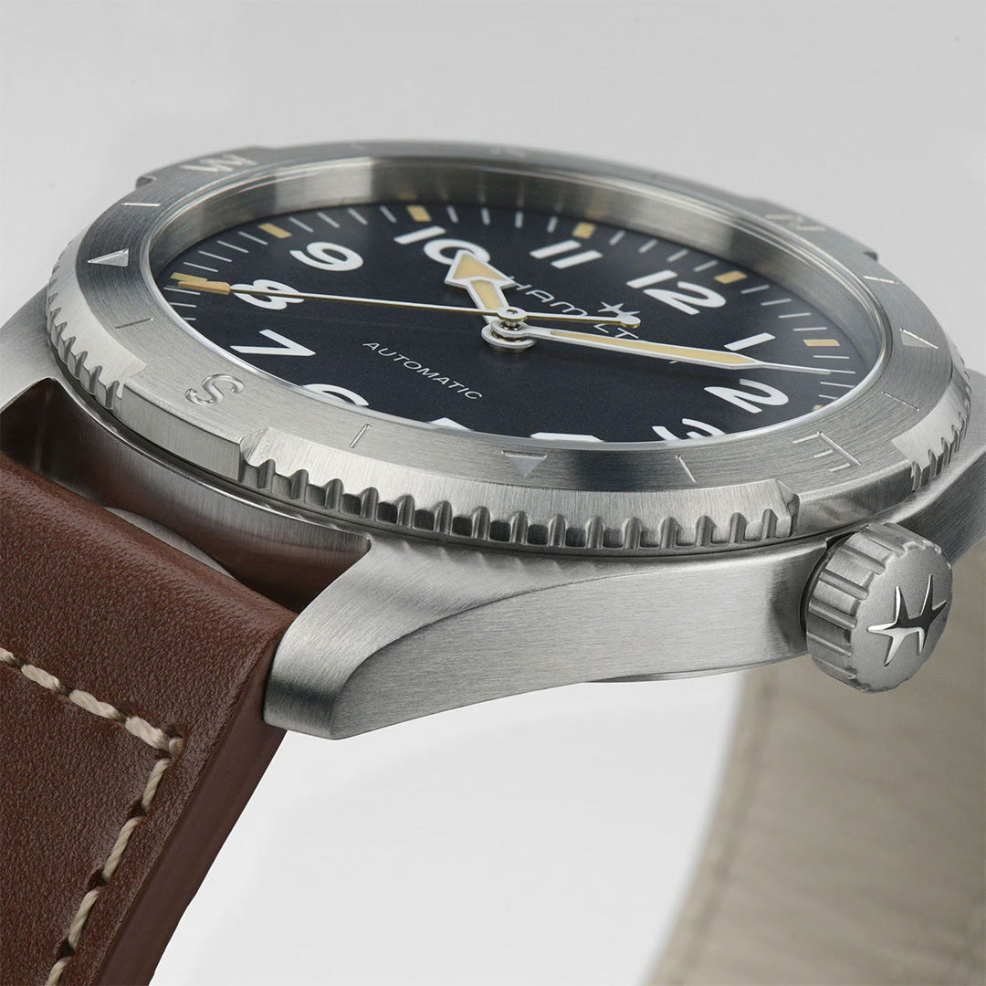 Orologio in acciaio Khaki Field Expedition Auto Hamilton