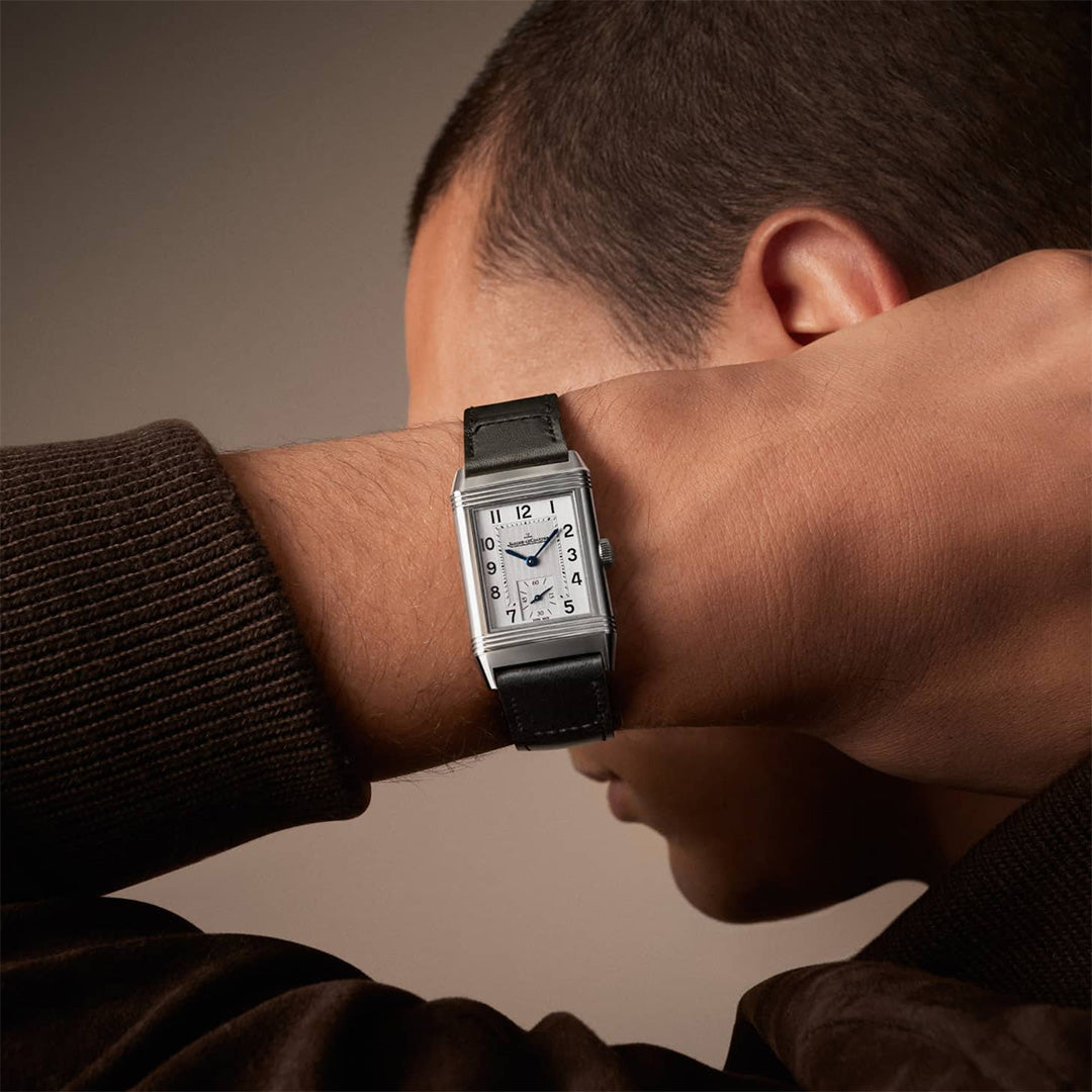 Orologio in acciaio Reverso Classic Monoface Small Seconds Jaeger-lecoultre