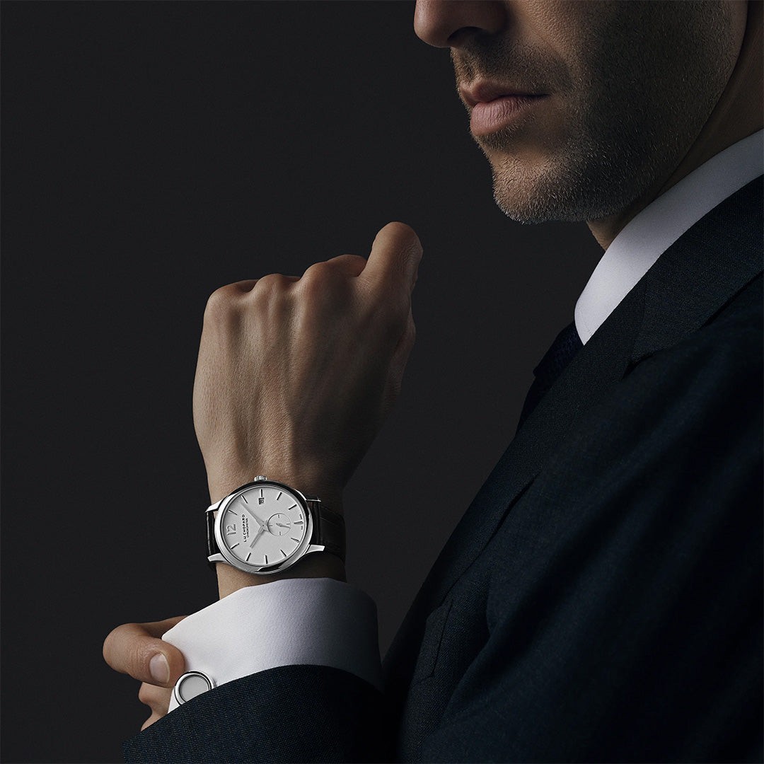 Watch in steel L.U.C XPS Chopard