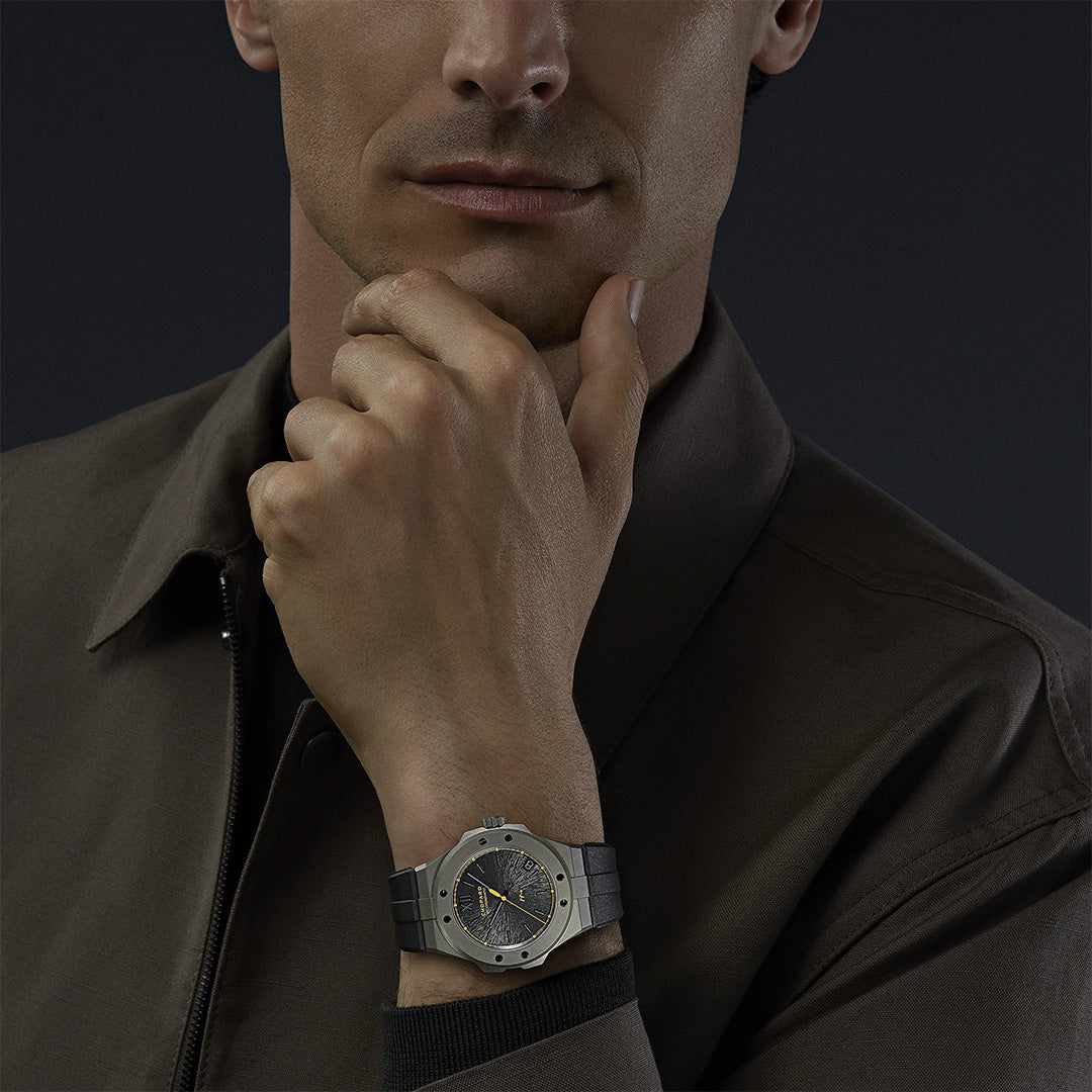 Watch in titanium Alpine Eagle Cadence 8HF Chopard