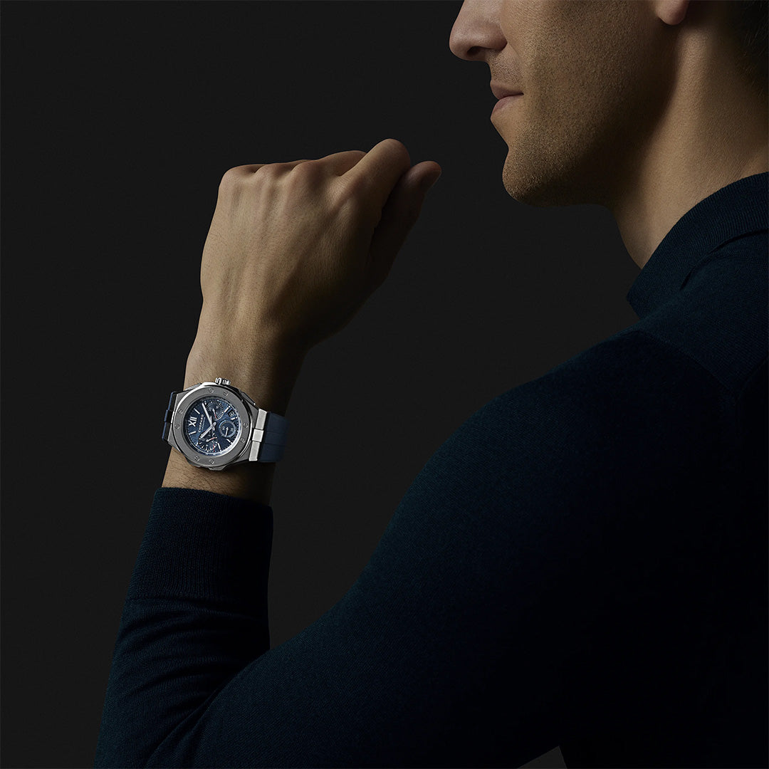 Watch in steel Alpine Eagle XL Chrono Chopard