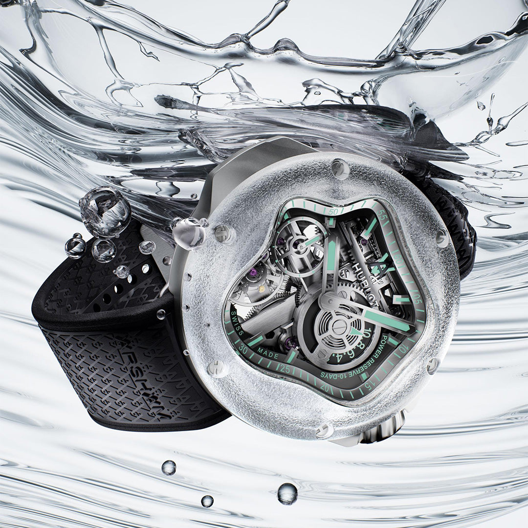 Orologio in titanio MP-17 Meca-10 Arsham Splash Titanium Sapphire Hublot