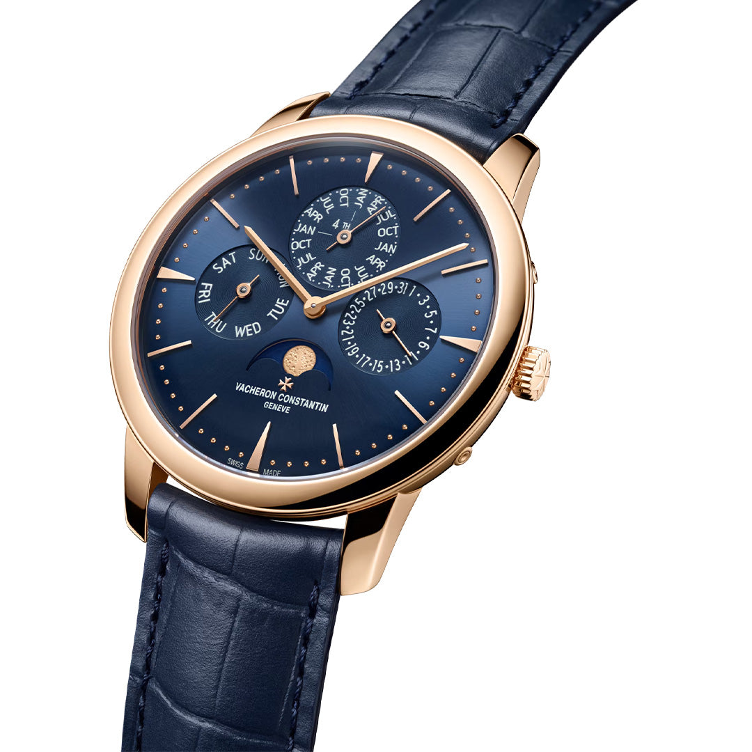 Orologio in oro rosa Patrimony Calendario Perpetuo Vacheron constantin