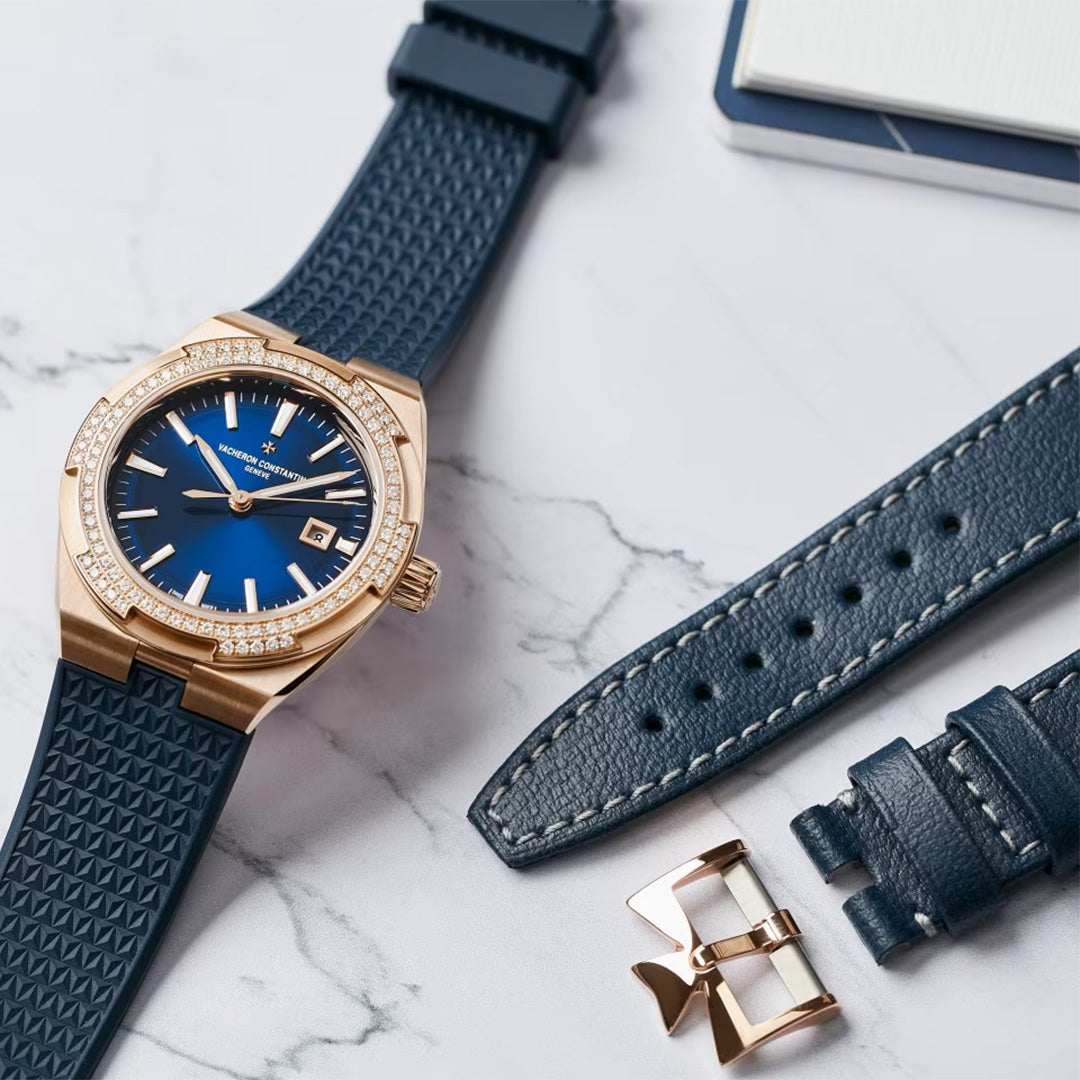 Orologio in oro rosa Overseas Automatico Vacheron constantin