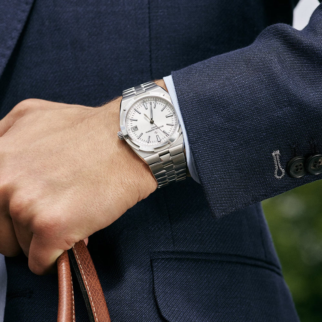 Watch in steel Overseas Self-Winding Vacheron constantin