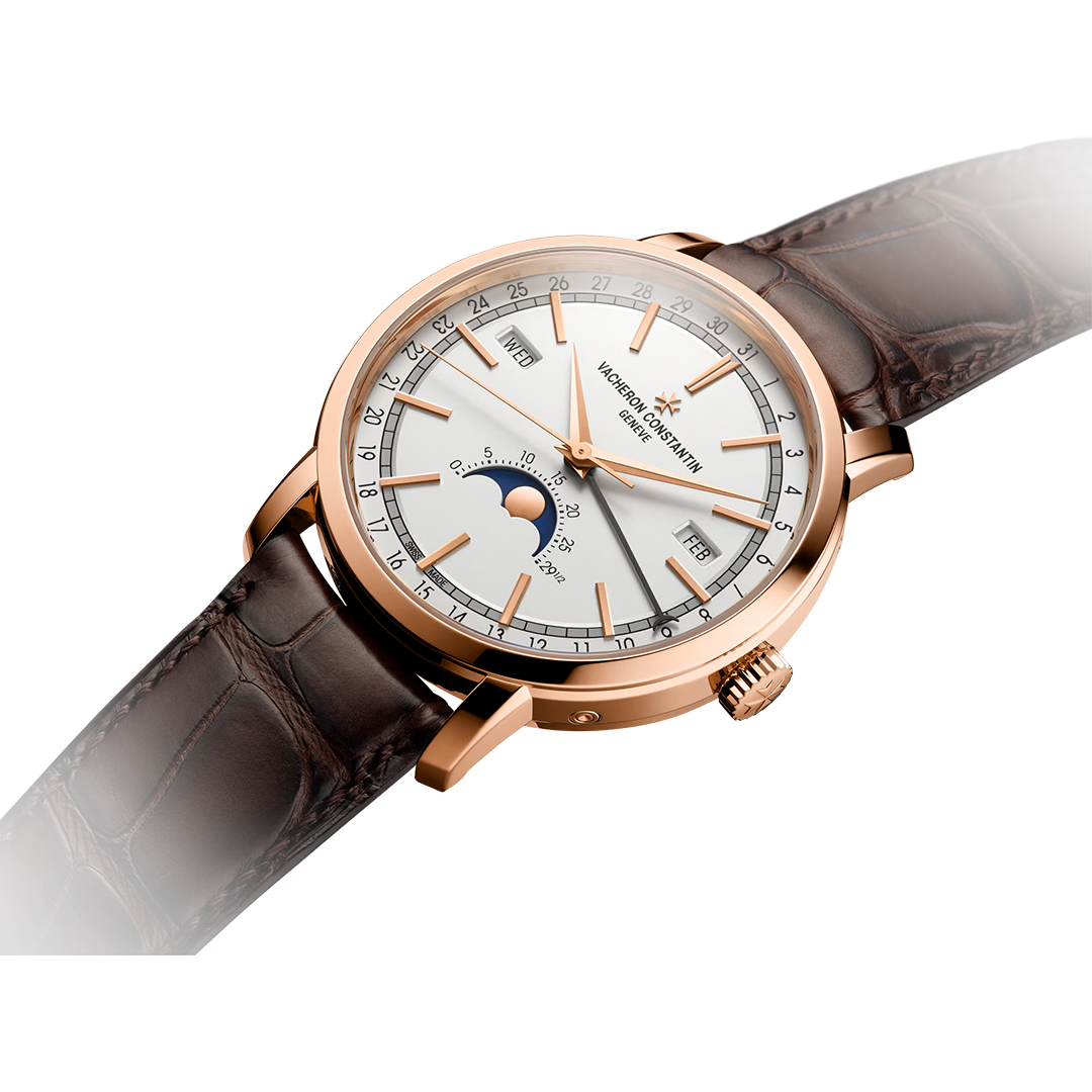 Watch in rose gold Traditionnelle Complete Calendar Vacheron constantin
