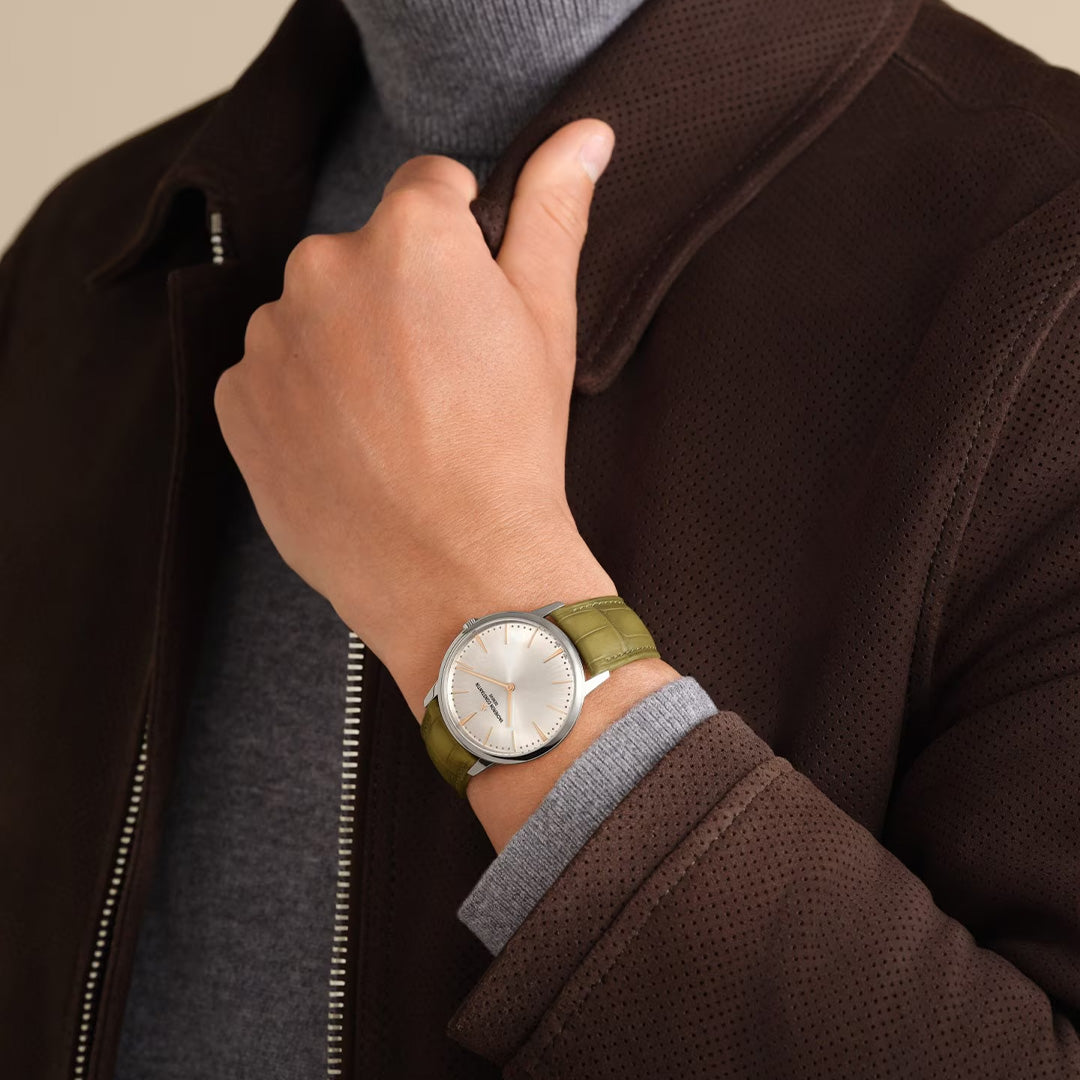 Orologio in oro bianco Patrimony Manuale Vacheron constantin