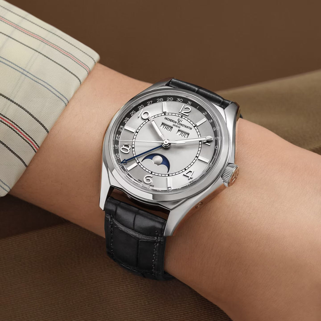 Watch in steel Fiftysix Complete Calendar Vacheron constantin