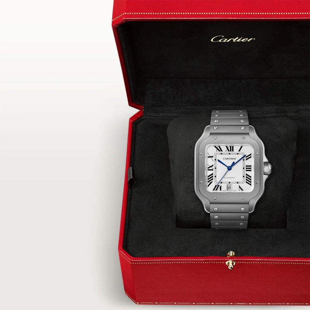 Watch in titanium Santos de Cartier Cartier