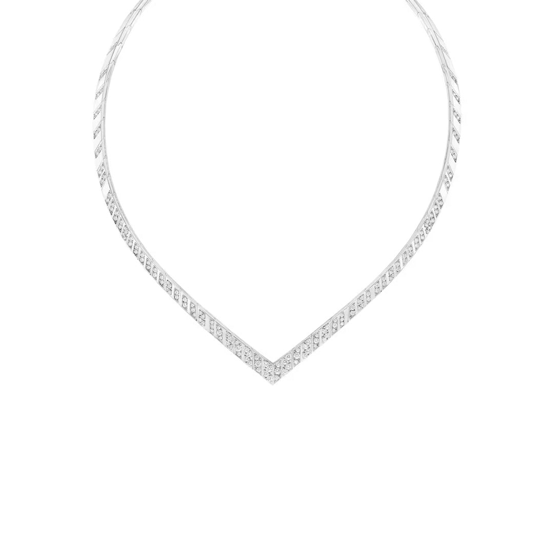 Gioiello in steel Joséphine Aigrette Necklace Chaumet