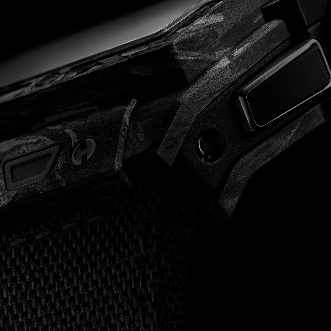 Watch in carbon Spirit of Big Bang Frosted Carbon Hublot